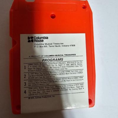 Seven 8 track cassettes in near mint condition - all soundtracks Rocky - Songbird and more