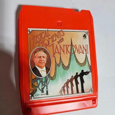 Seven 8 track cassettes in near mint condition - all soundtracks Rocky - Songbird and more