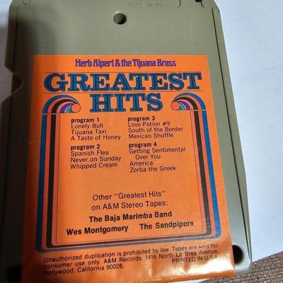 7 near mint 8 track cassettes - Johnny Cash -Streisand Superman - Erine Ford and more