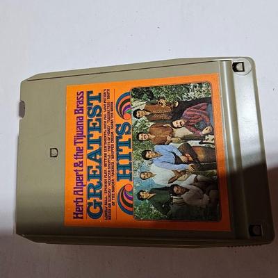 7 near mint 8 track cassettes - Johnny Cash -Streisand Superman - Erine Ford and more