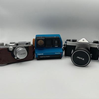 Collection of Vintage Cameras
