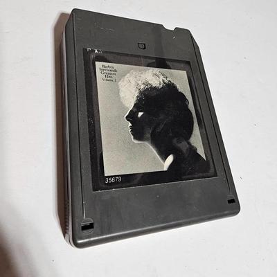 7 near mint 8 track cassettes - Barry Manilow - Barbara Butterfly - Olivia Newton John and more!