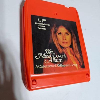 7 near mint 8 track cassettes - Barry Manilow - Barbara Butterfly - Olivia Newton John and more!
