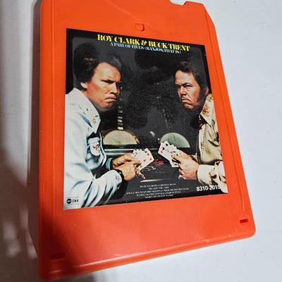 7 8 track cassettes - near mint condition - Dolly Pardon - Elvis - Burl Ives and more