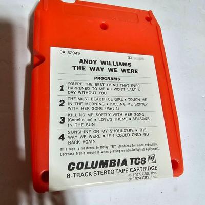 7 8 track cassettes Near mint condition - Ray Conniff - Johnny Cash - Neil Sedaka and more !
