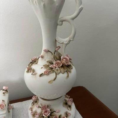 CANDREA Japan Hand Painted Bisque Set