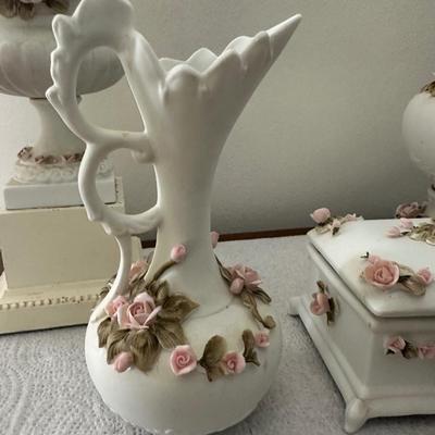 CANDREA Japan Hand Painted Bisque Set