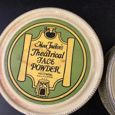 Rare Theater Makeup Tins