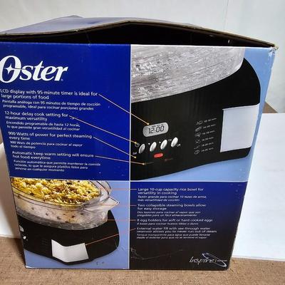 Oster Food steamer Appears new in opened box