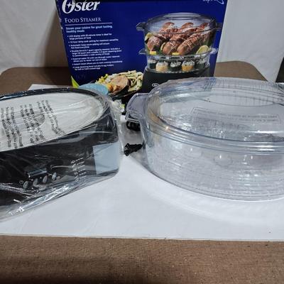 Oster Food steamer Appears new in opened box
