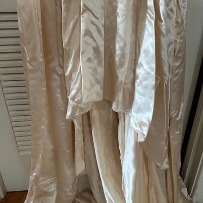 Vintage Satin Wedding Dress