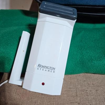 Two small carry-on / overnight sized luggage - Sonoma and Murano with a Remington travel clothes steamer