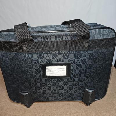 Two small carry-on / overnight sized luggage - Sonoma and Murano with a Remington travel clothes steamer