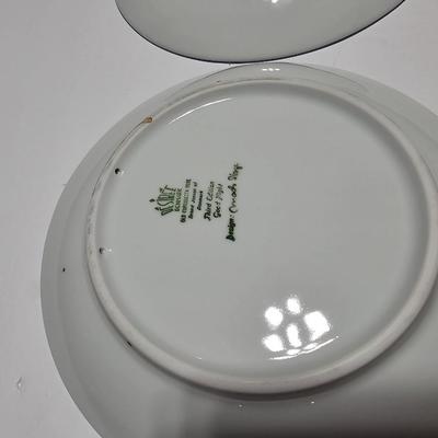 Two Desiree Denmark old Copenhagen Blue Mother's Day collectible plates - 1972 & 1973