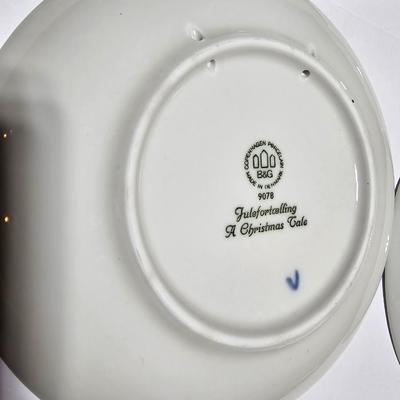 1977-1979 Bing & Grondahl Copenhagen Porcelain Christmas Plates