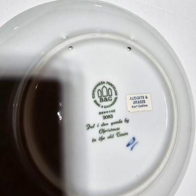 1980-1983 Bing & Grondahl Copenhagen Porcelain Christmas Plate