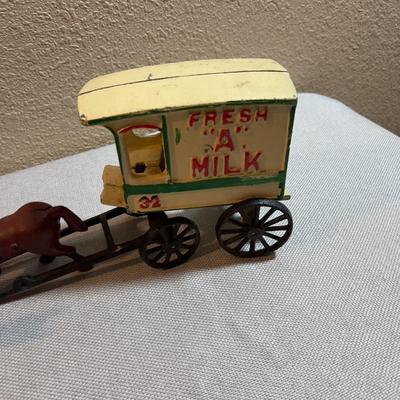 Antique Reproduction Wagons Milk & Ice