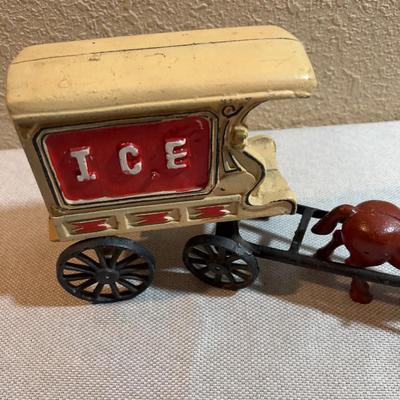 Antique Reproduction Wagons Milk & Ice