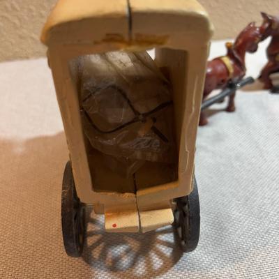 Antique Reproduction Wagons Milk & Ice