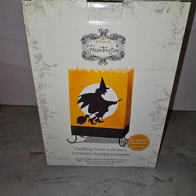 Halloween Decorations - Vintage paper balls - Ceramic pumpkins - Witch luminaries and more
