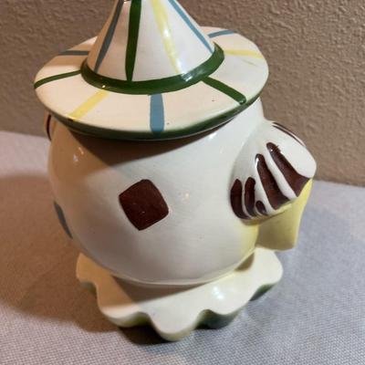 Marked "Sierra Vista California" Clown Cookie Jar