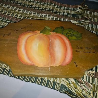 Thanksgiving and Fall decorations - scarecrows - pumpkins - Turkeys and more