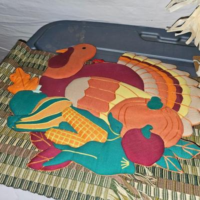 Thanksgiving and Fall decorations - scarecrows - pumpkins - Turkeys and more