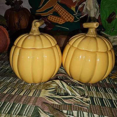 Thanksgiving and Fall decorations - scarecrows - pumpkins - Turkeys and more