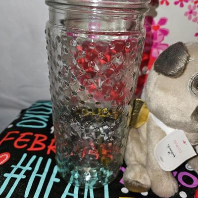 Happy Valentines Day Sweethearts! Wonderful home decor with plush gifts and vases for roses