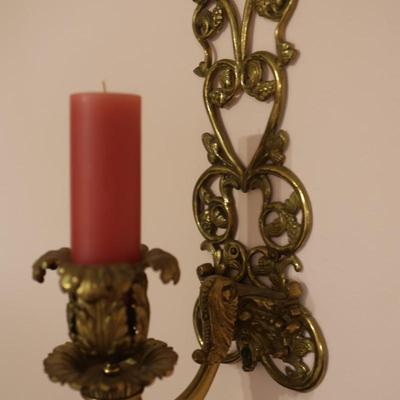 Vintage Sconce Wall Hanging Candle Holder Decor