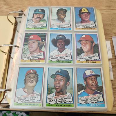 Topps Traded Sets 1974 76 1981 82 83 84 85