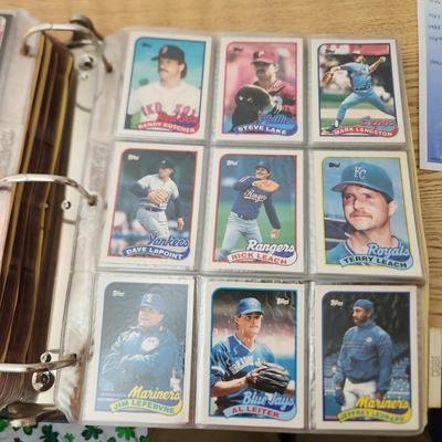 Topps Baseball Cards Traded Sets 1986 1987 1988 1989 1990