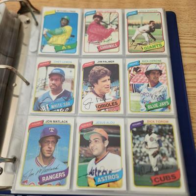 Topps Baseball Cards 1980 Complete set 726 cards
