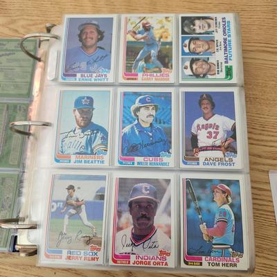 Topps 1982 Complete Set Baseball Cards 792