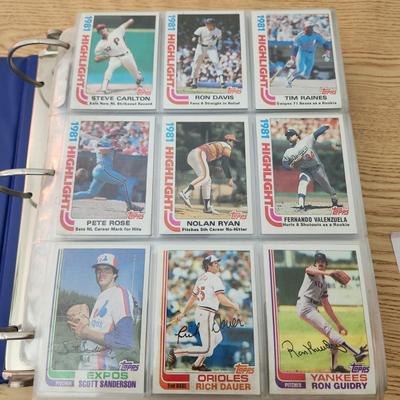 Topps 1982 Complete Set Baseball Cards 792