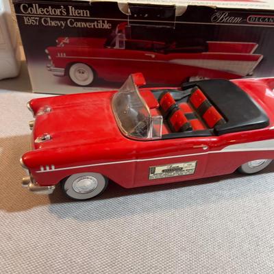 Jim Beam Bel-Aire 1957 PINK Convertible Decanter