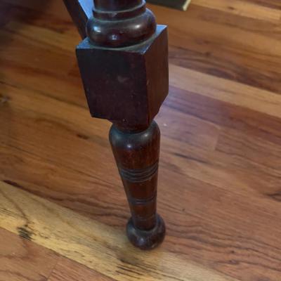 Large Mahogany Entry Table