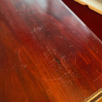 Large Mahogany Entry Table