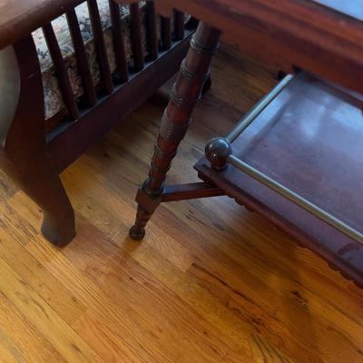 Large Mahogany Entry Table