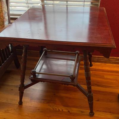 Large Mahogany Entry Table