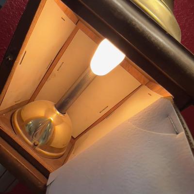 Antique Brass and Floor Lamp WOW! With little Night Light
