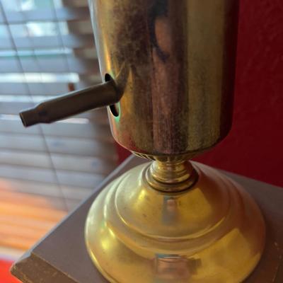Antique Brass and Floor Lamp WOW! With little Night Light