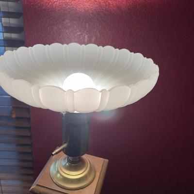 Antique Brass and Floor Lamp WOW! With little Night Light