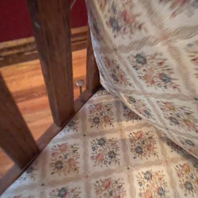 Antique OAK Claw Footed MORRIS CHAIR