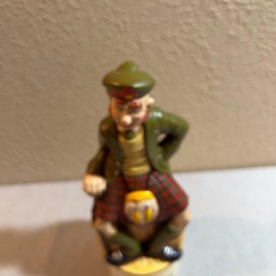 1960 SCOTCH Decanter of Scottish man