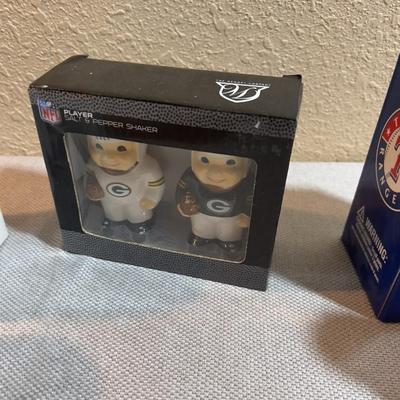 Salt & Peppers Plus Nested Sports Items