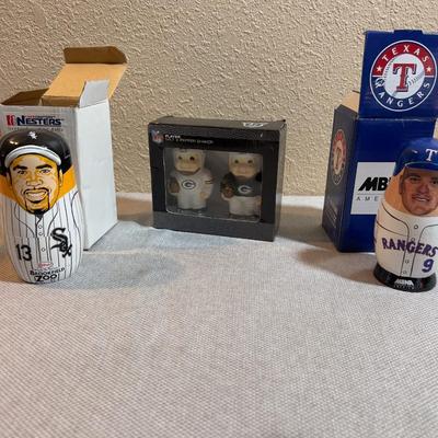 Salt & Peppers Plus Nested Sports Items