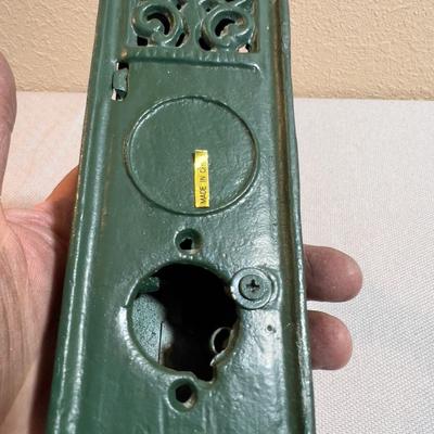 Cast Iron Antique Reproduction, "Hometown Batter" WOW! Bank!
