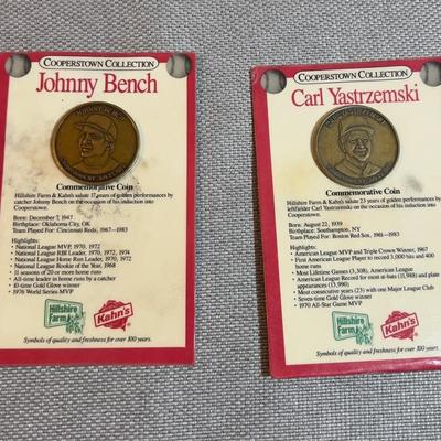 2 Hall of Fame Coins