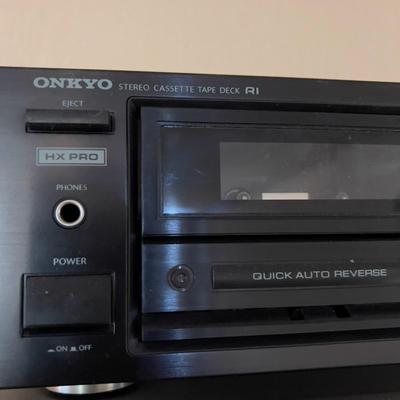 ONKYO Tuner Amp and Cassette Deck